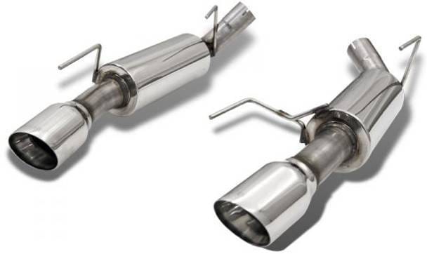 Bassani Ford Mustang 2010 4.6L 3V 2-1/2" Axle Back With Dual Stainless Steel Tips
