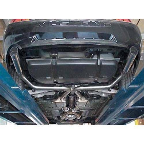 Bassani Ford Mustang 1999-2001 4.6L 4V 2-1/2" Cat Back With Dual Stainless Steel Tips thumbnail 2