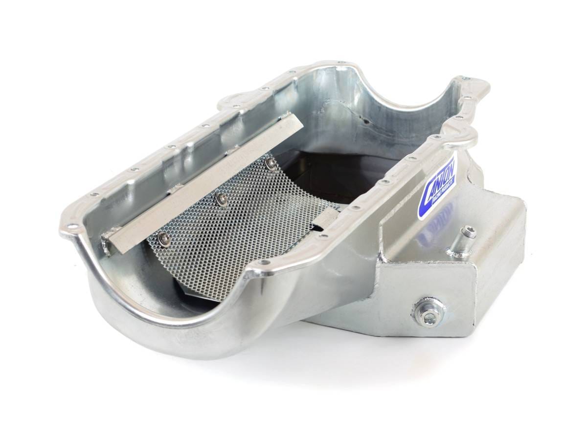 Pre-1980 Small Block Chevy Shallow Circle Track 12" Long Sump Canton Race Oil Pan thumbnail 3
