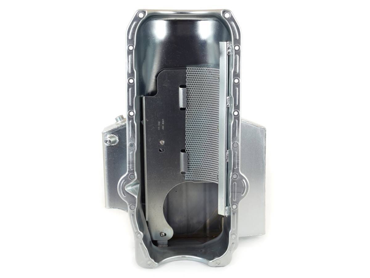 Pre-1980 Small Block Chevy Shallow Circle Track 12" Long Sump Canton Race Oil Pan thumbnail 4