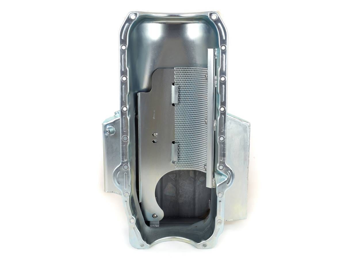 1980-1985 Small Block Chevy Shallow Circle Track 12" Long Sump Canton Race Oil Pan thumbnail 3