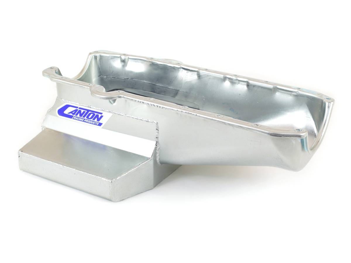 1980-1985 SBC Circle Track 10.5" Long Wet Sump Canton Race Oil Pan