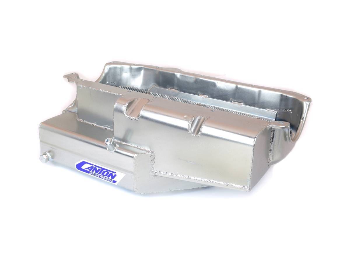 1985-Earlier SBC Open Chassis Pro Wet Sump Canton Race Oil Pan
