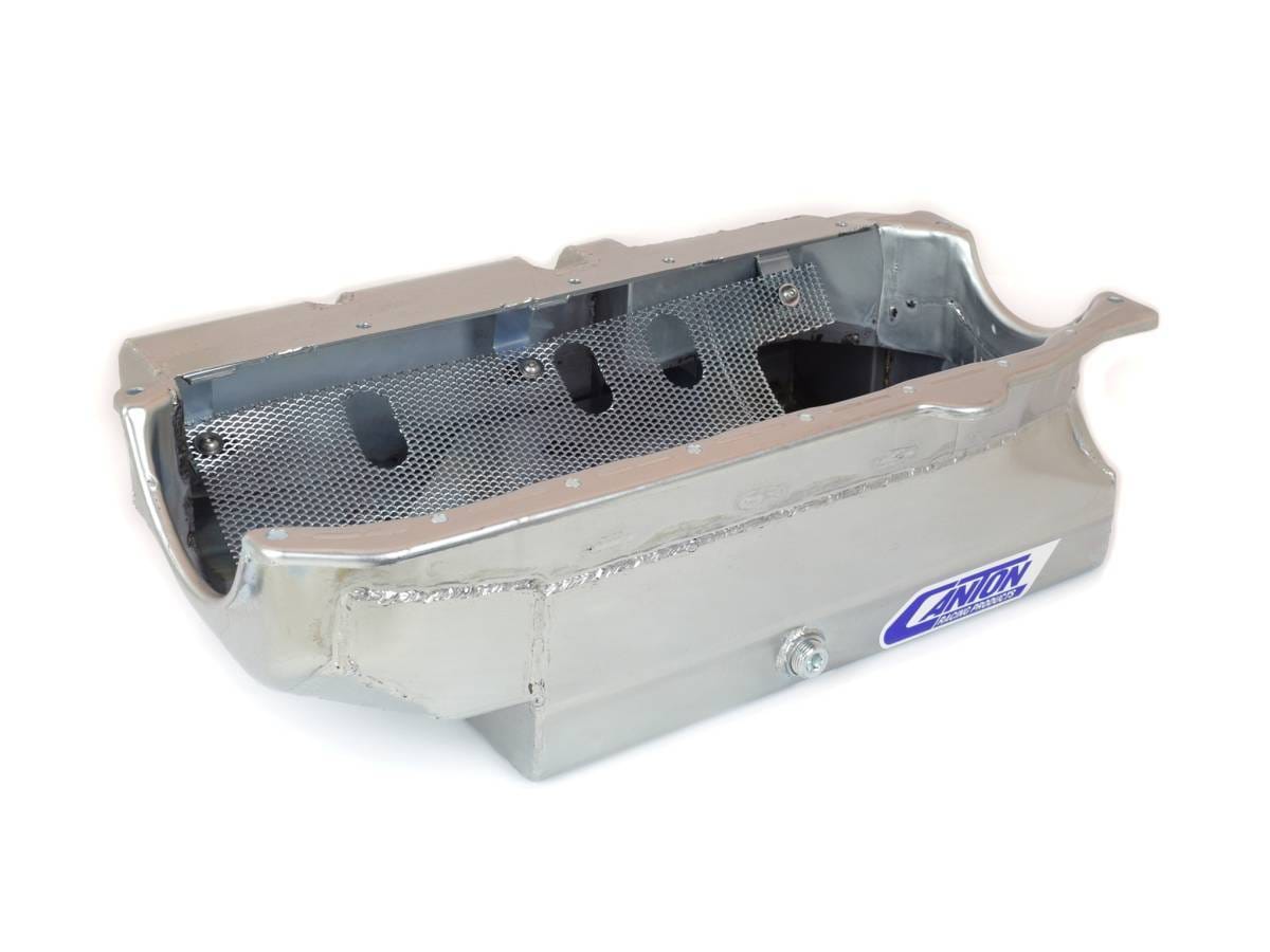 1985-Earlier SBC Open Chassis Pro Wet Sump Canton Race Oil Pan thumbnail 2