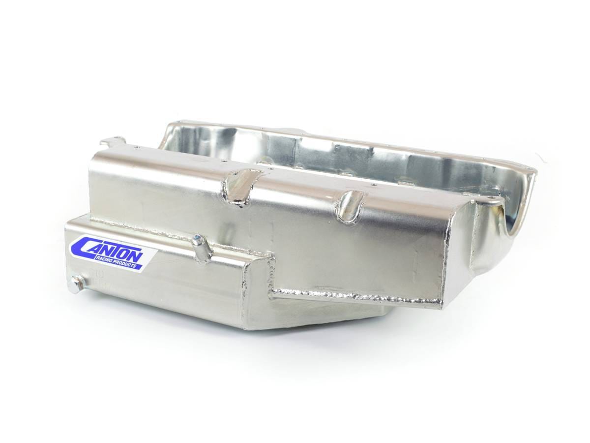 1985-Earlier SBC Open Chassis Pro With Left or Right Starters Wet Sump Canton Race Oil Pan
