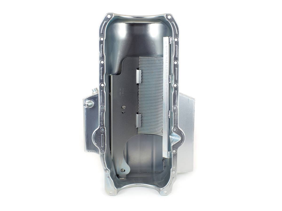 1986-Newer Small Block Chevy Shallow Circle Track 12" Long Sump Canton Race Oil Pan thumbnail 4