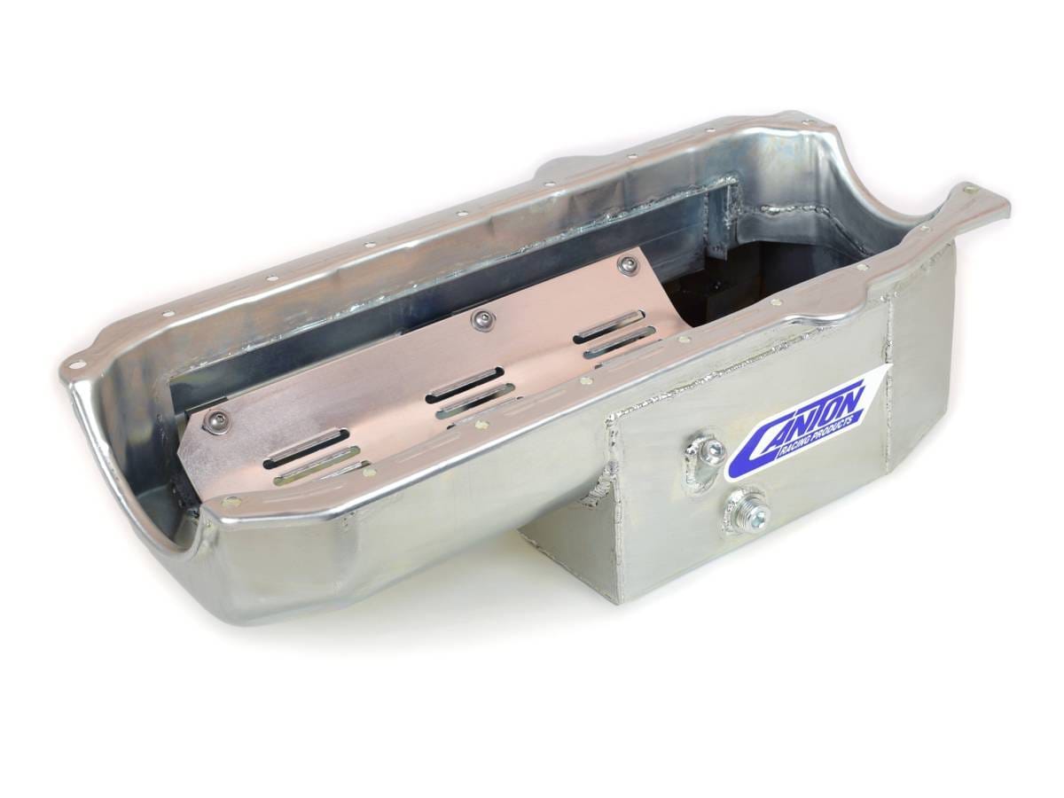 Pre-1986 SBC Circle Track 6.5" Deep Power Canton Race Oil Pan thumbnail 2