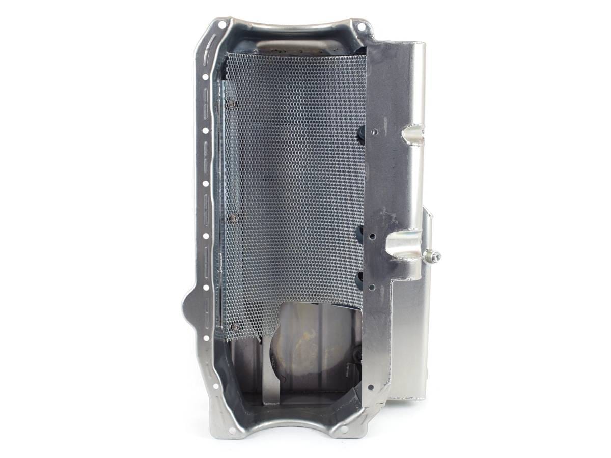 1985-Earlier SBC Shallow Open Chassis Pro Wet Sump Canton Race Oil Pan thumbnail 4