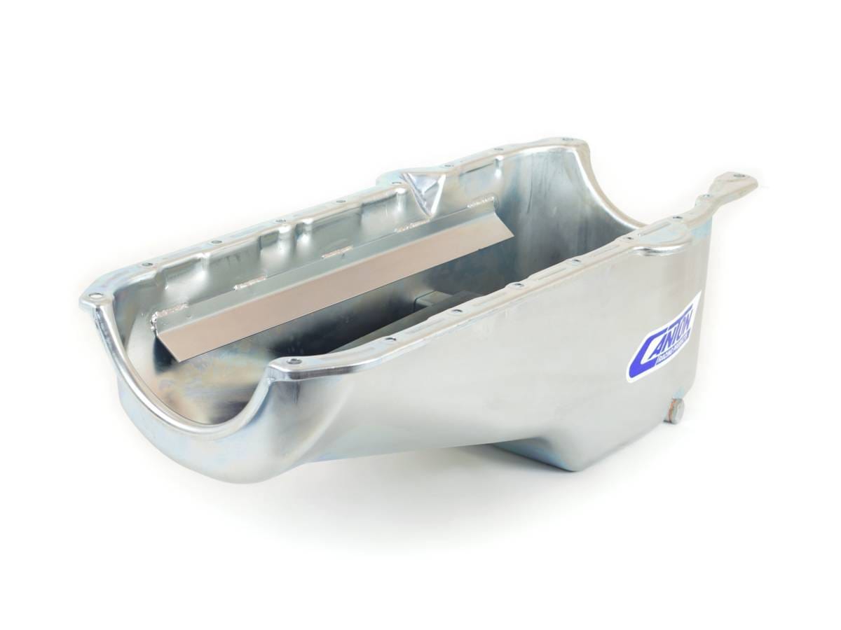 1985-Newer SBC Stock Appearing Circle Track Canton Race Oil Pan thumbnail 2