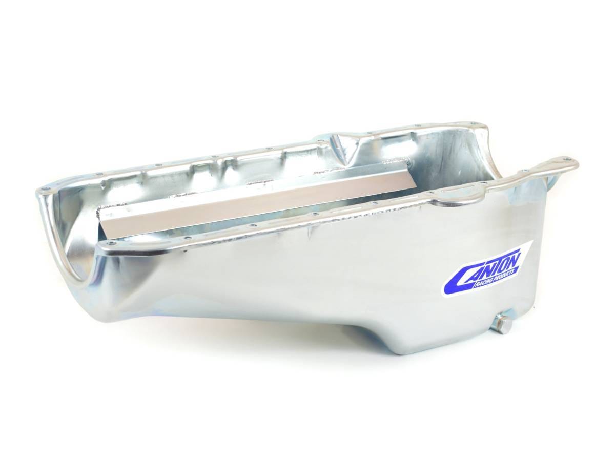 1985-Newer SBC Stock Appearing Circle Track Canton Race Oil Pan