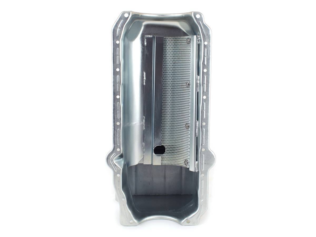 Canton "T" Sump Drag Race Chevy SBC Pre-1980 Blocks Oil Pan - Silver thumbnail 4