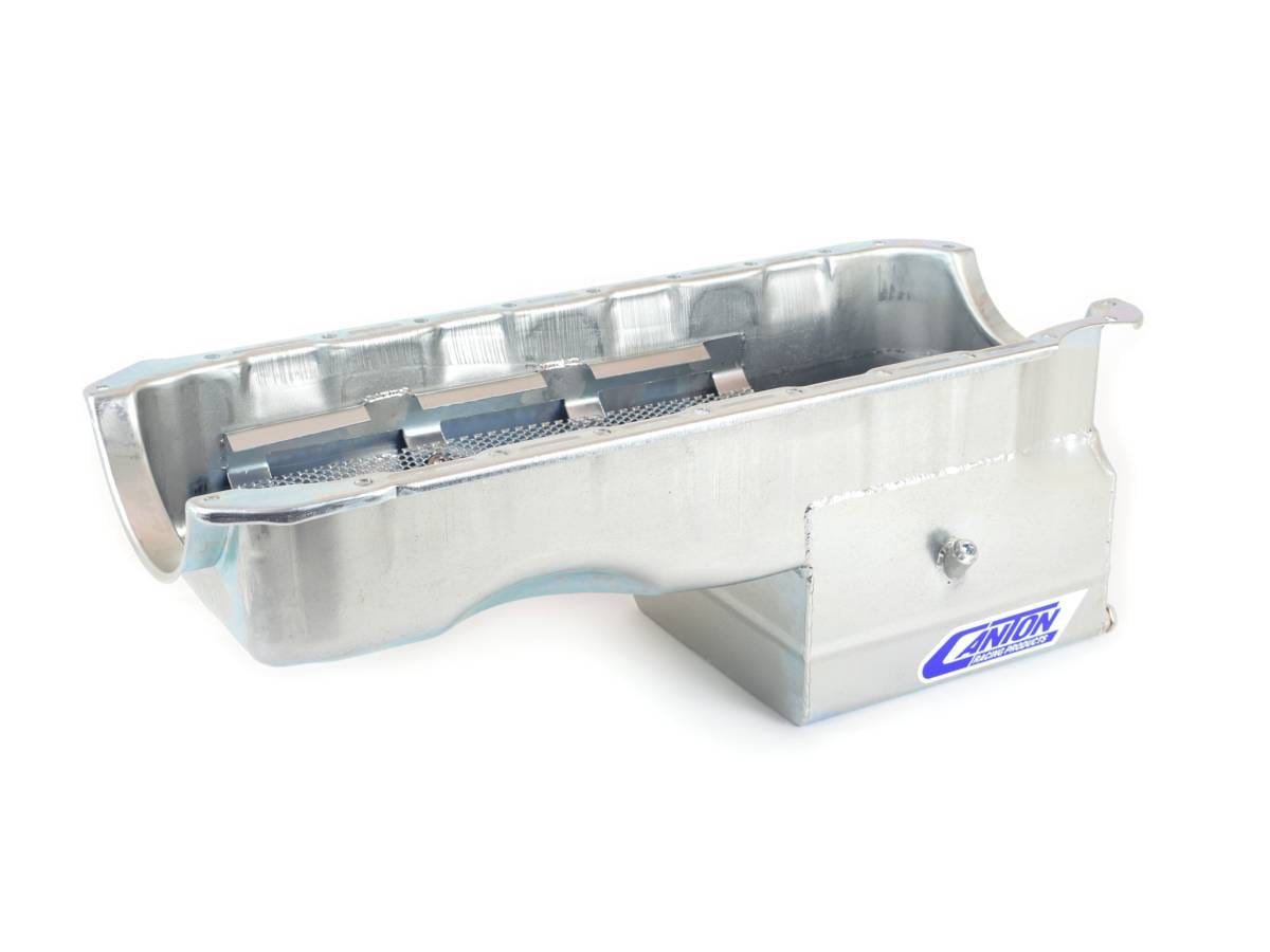 Canton Drag Race Chevy BBC Mark 4 Blocks Oil Pan - Silver