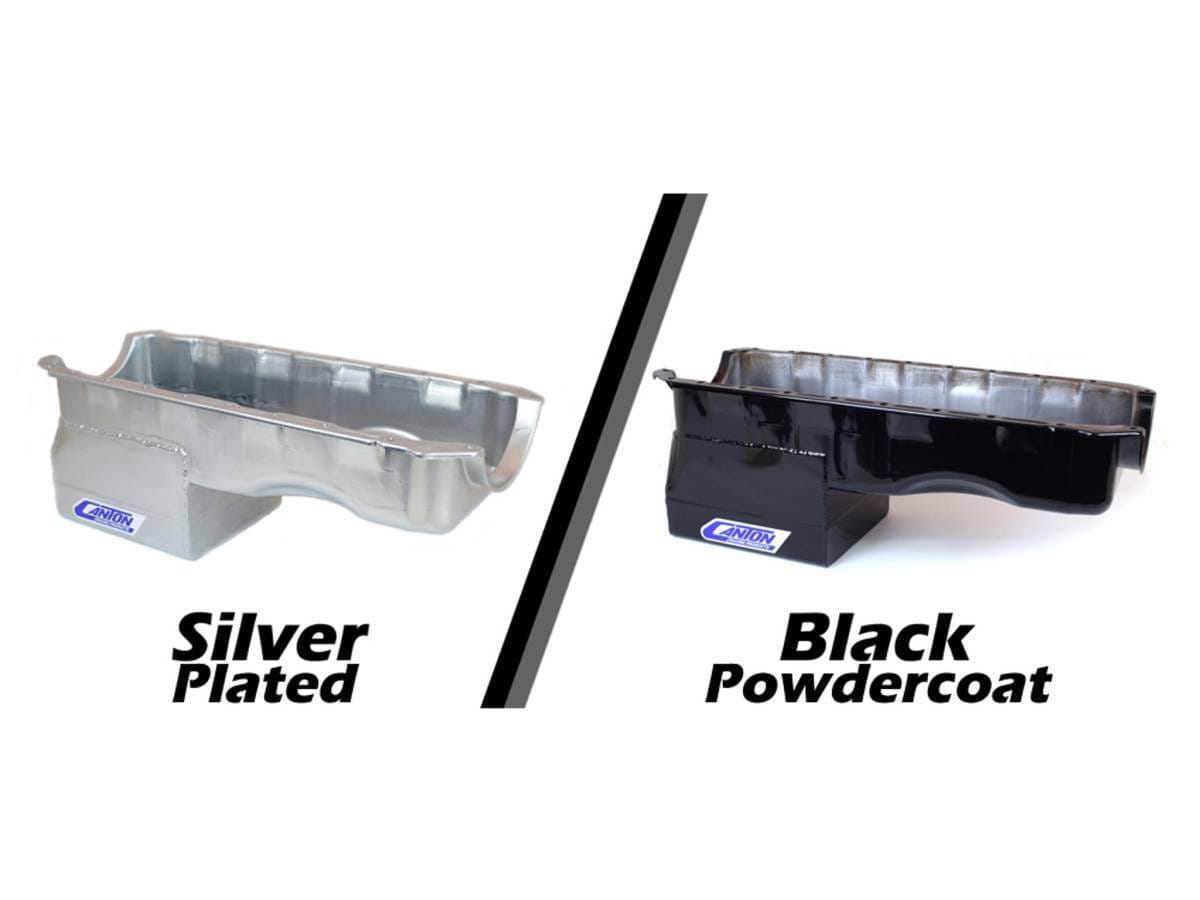 Canton Drag Race Chevy BBC Mark 4 Blocks Oil Pan - Silver thumbnail 6