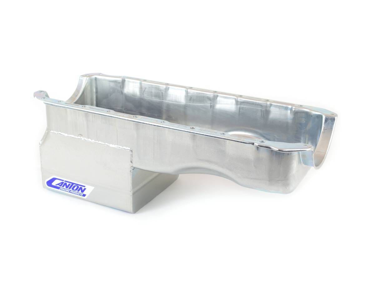 Canton Drag Race Chevy BBC Mark 4 Blocks Oil Pan - Black thumbnail 2