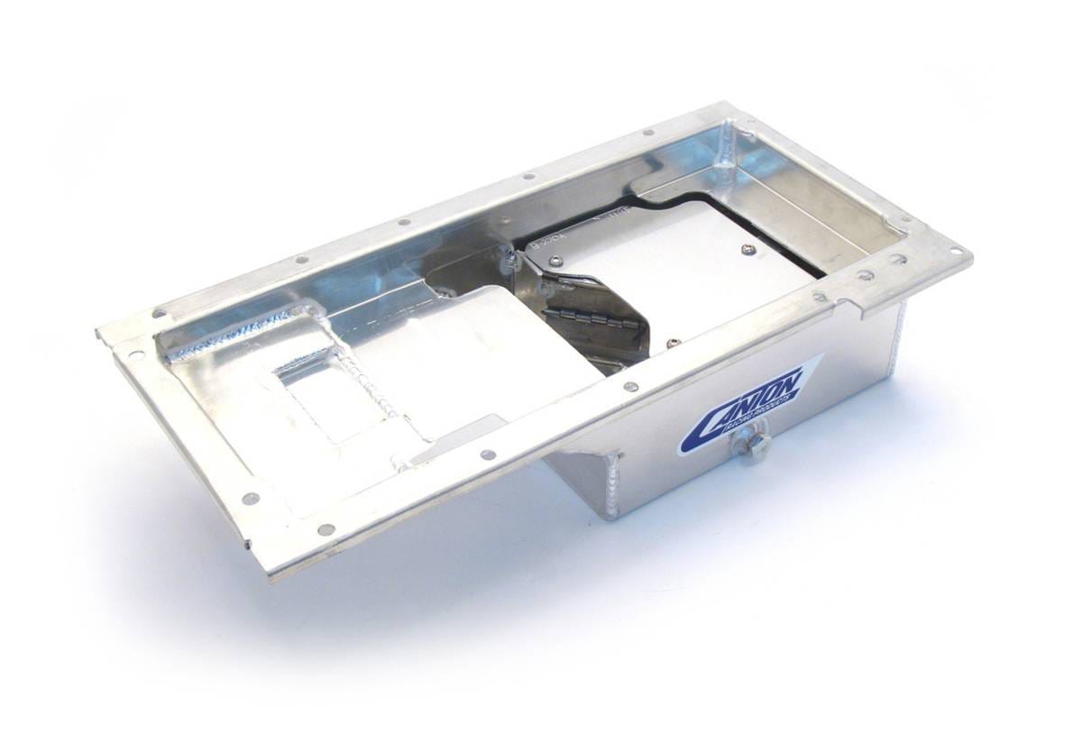 Canton Chevy LS1/LS6 Aluminum Pro-Style Drag Race Oil Pan thumbnail 2