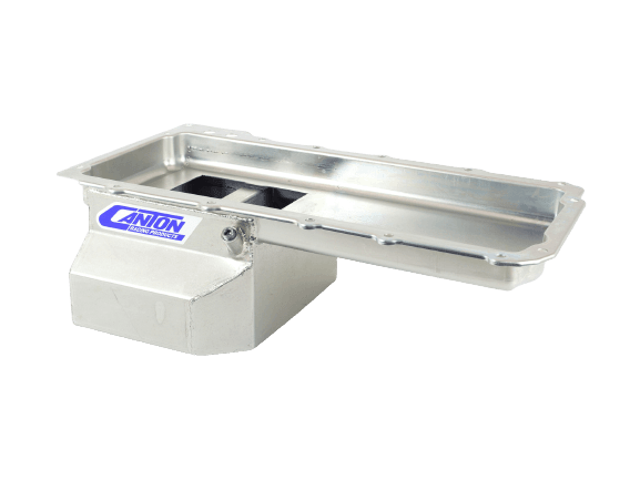 Canton Drag Race GM LS1-LS6 Oil Pan - Silver thumbnail 2