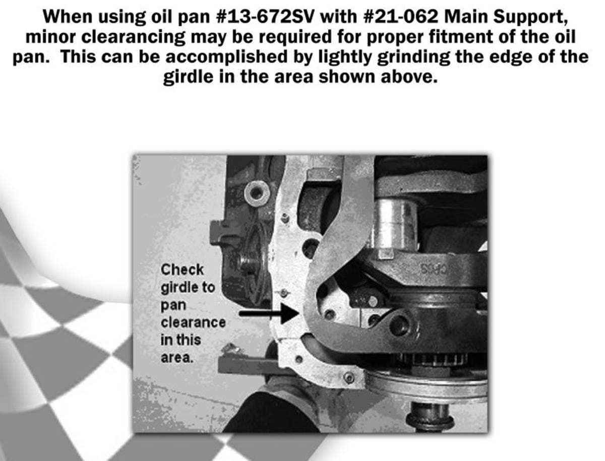 Ford Fox Body 351W Block Drag Race Oil Pan - Canton - Black thumbnail 8