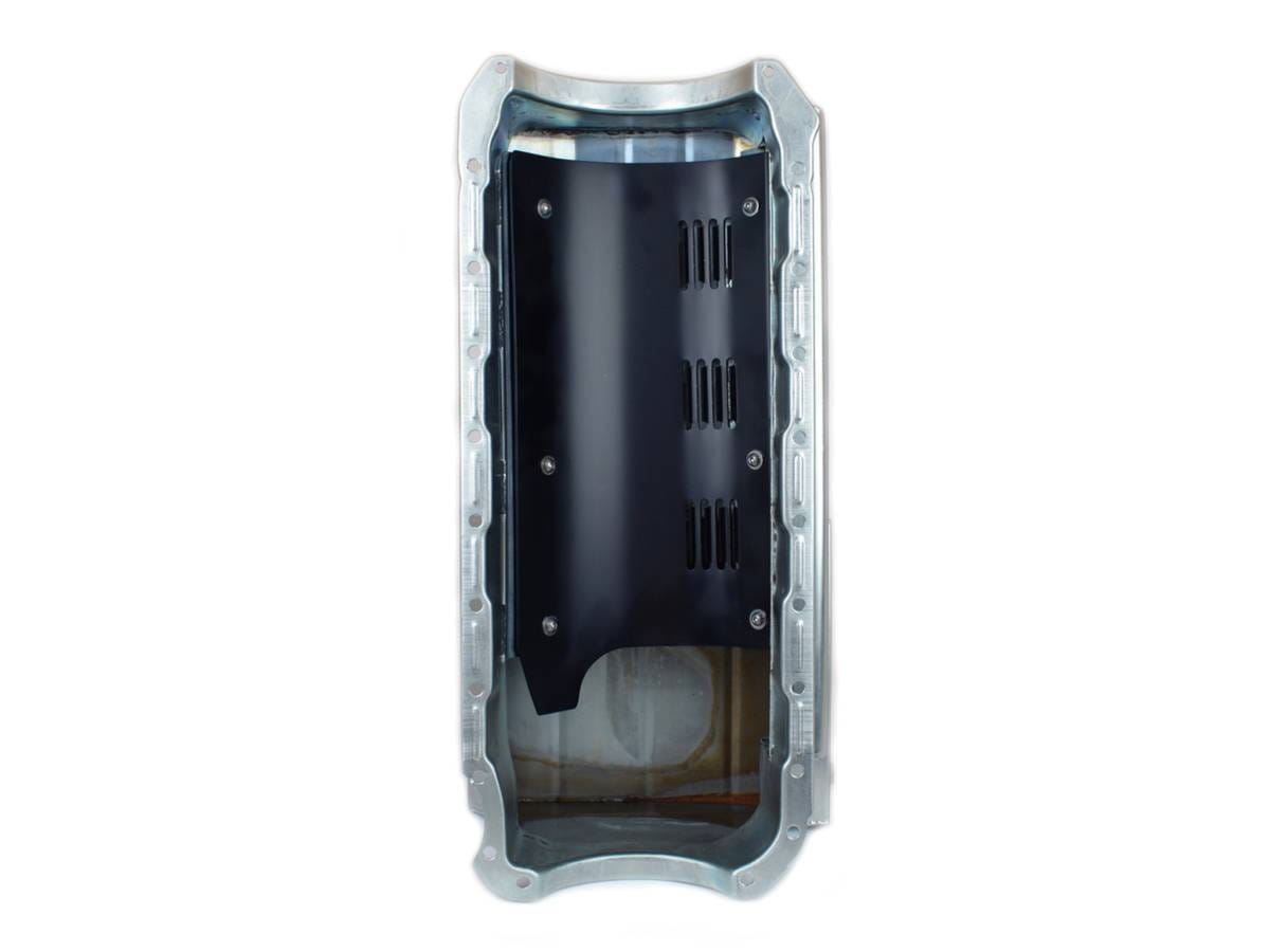Canton Drag Race Chevy BBC Mark 4 Blocks 8qt Oil Pan - Silver thumbnail 4