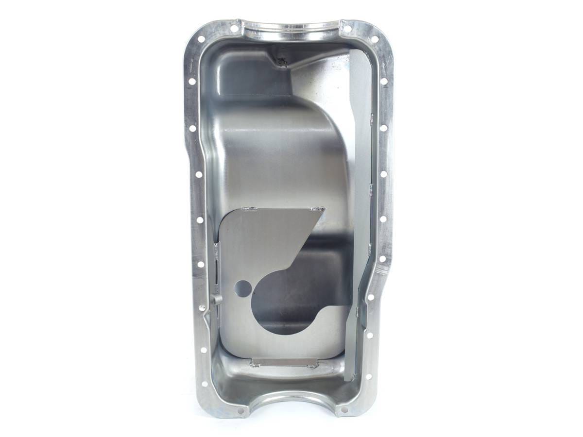 Ford 289-302 Blocks Rear Sump Stock Eliminator Drag Race Oil Pan - Silver thumbnail 4