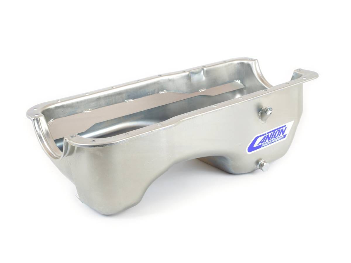 Ford 289-302 Blocks Rear Sump Stock Eliminator Drag Race Oil Pan - Black