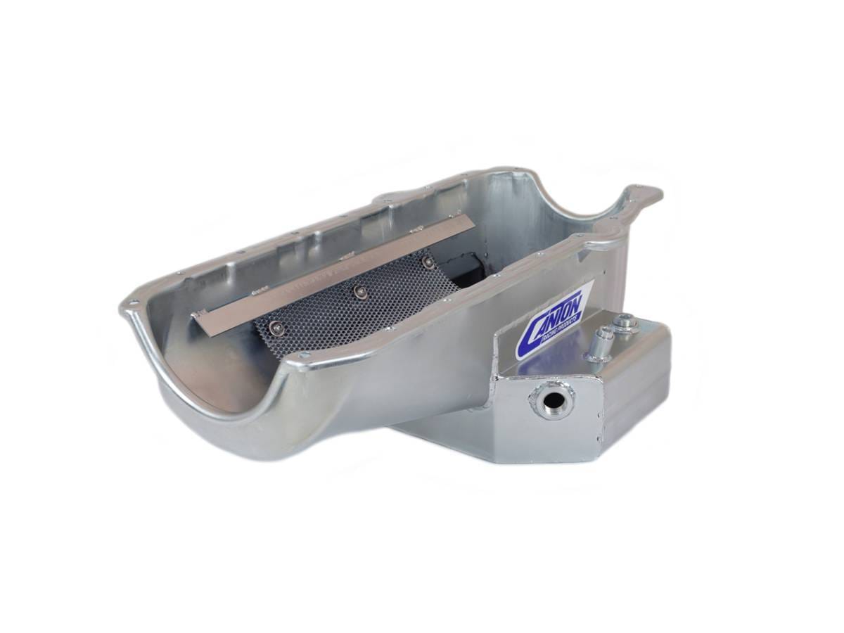 Chevy Corvette 1984-1996 SBC blocks Canton Oil Pan - Silver thumbnail 3