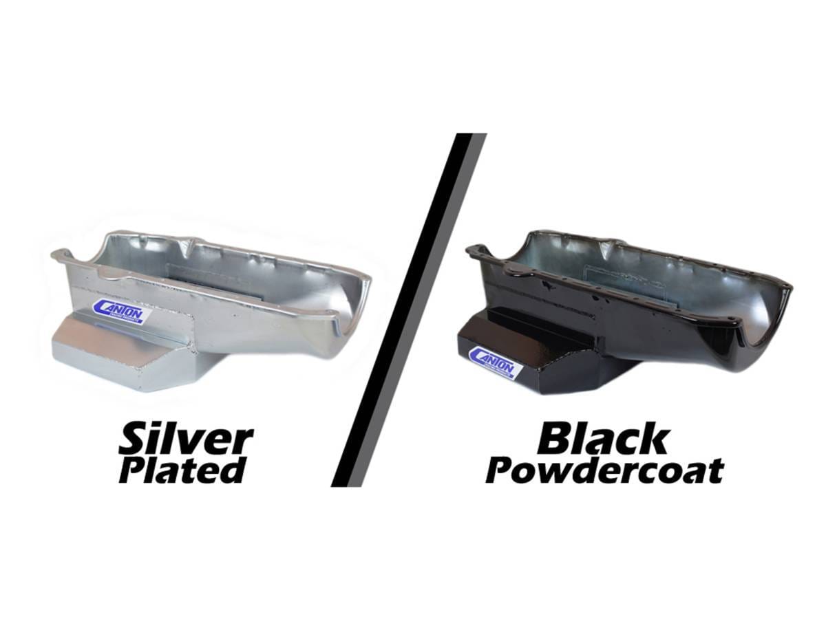 Chevy Corvette 1984-1996 SBC blocks Canton Oil Pan - Black thumbnail 6