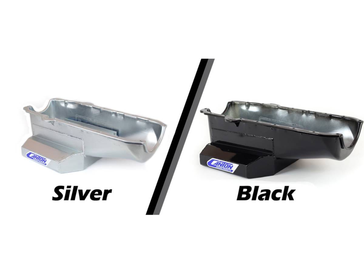 Chevy Corvette 1984-1996 SBC blocks Canton T-Sump Oil Pan - Silver thumbnail 6