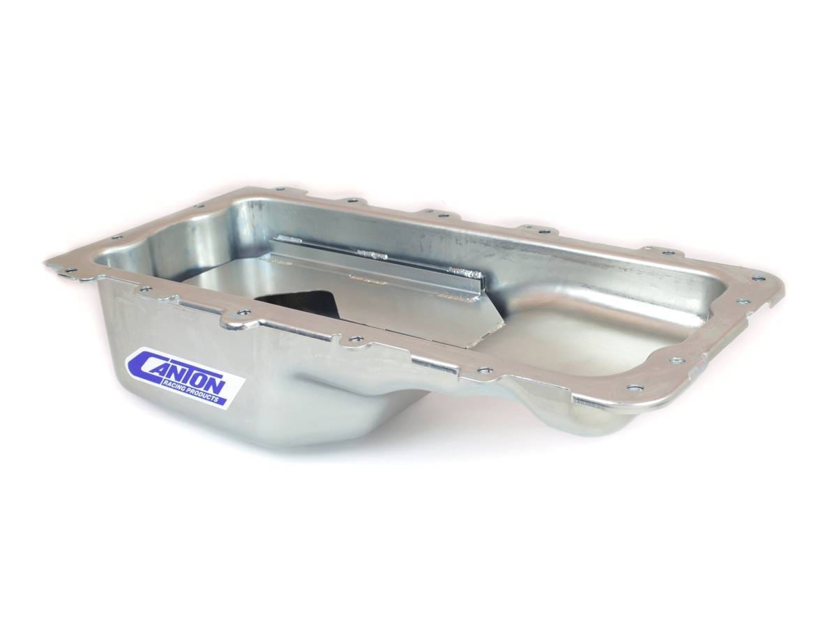 Ford 4.6L/5.4L Stock Eliminator Rear Sump Drag & Road Canton Race Oil Pan - Silver thumbnail 2