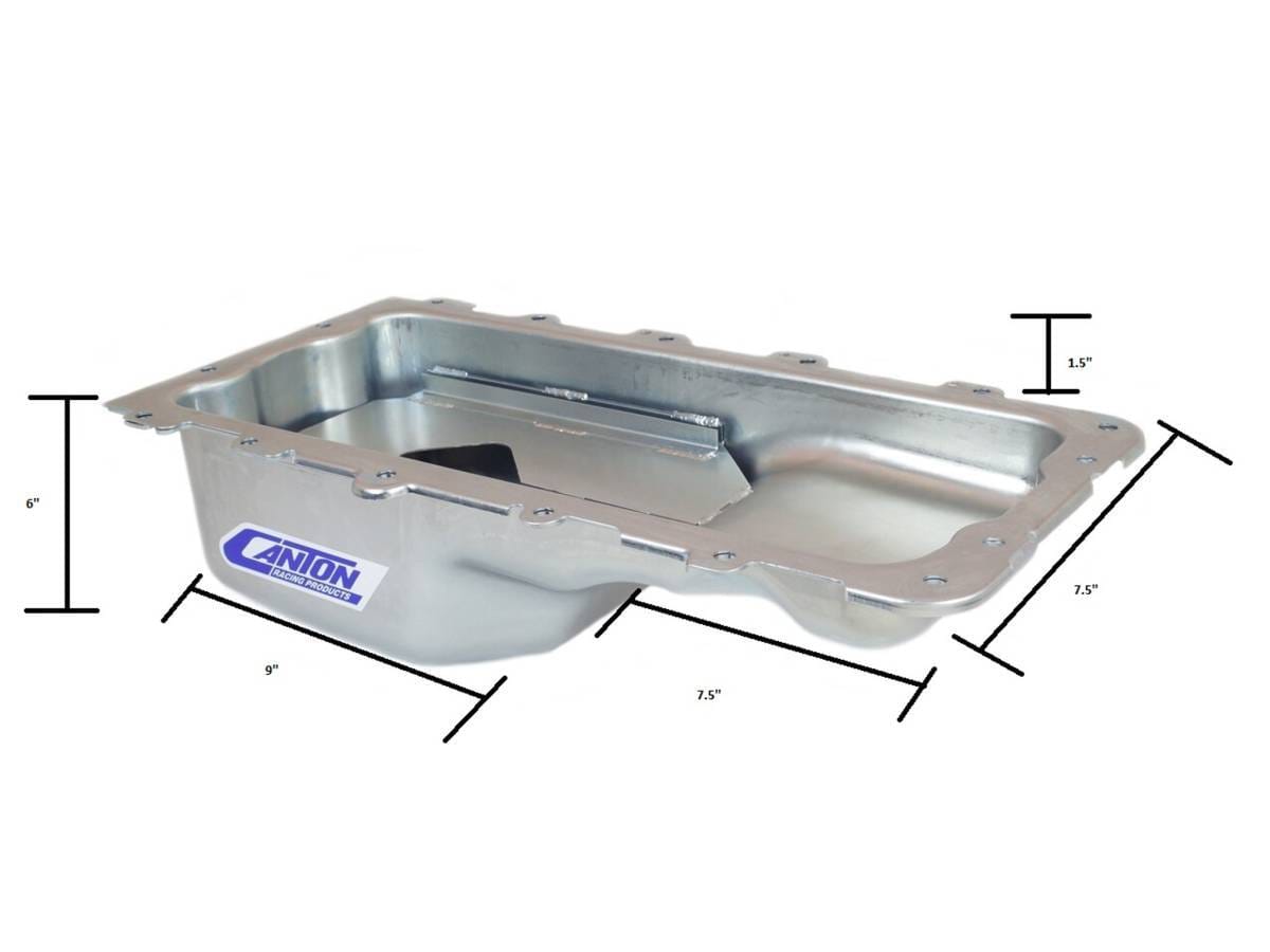 Ford 4.6L/5.4L Stock Eliminator Rear Sump Drag & Road Canton Race Oil Pan - Silver thumbnail 5