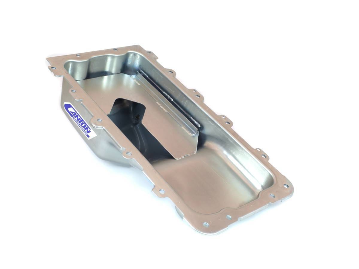 Ford 4.6L/5.4L Stock Eliminator Rear Sump Drag & Road Canton Race Oil Pan - Black thumbnail 3