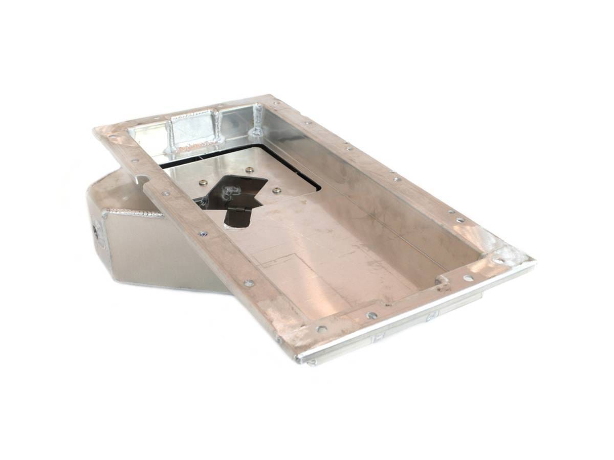 Ford 4.6L/5.4L Modular Aluminum Rear Sump Drag Race Oil Pan thumbnail 3