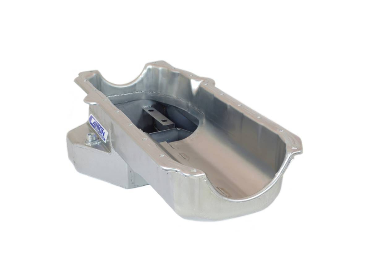 Chevy Pre-1980 SBC Canton Oil Pan - Silver thumbnail 3