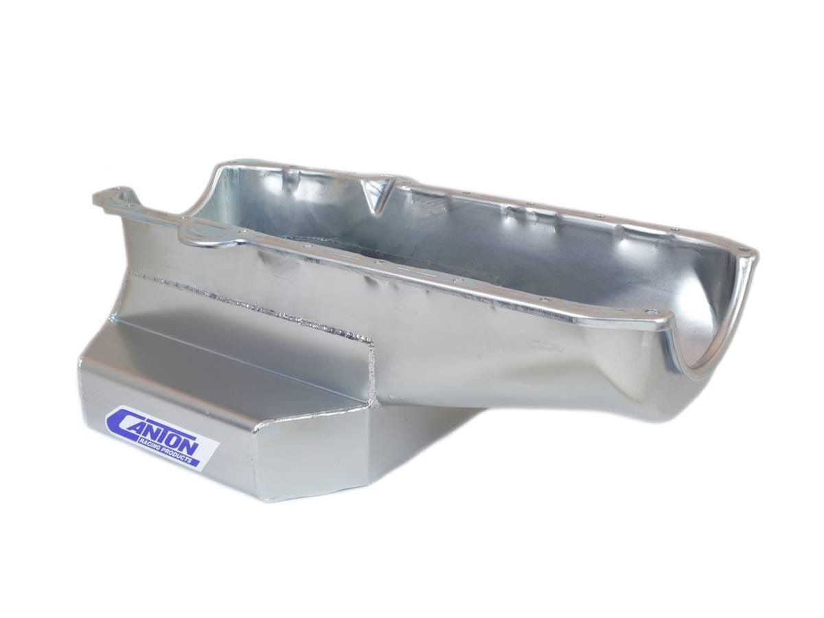 Chevy Pre-1980 SBC Road Race Canton Oil Pan - Silver