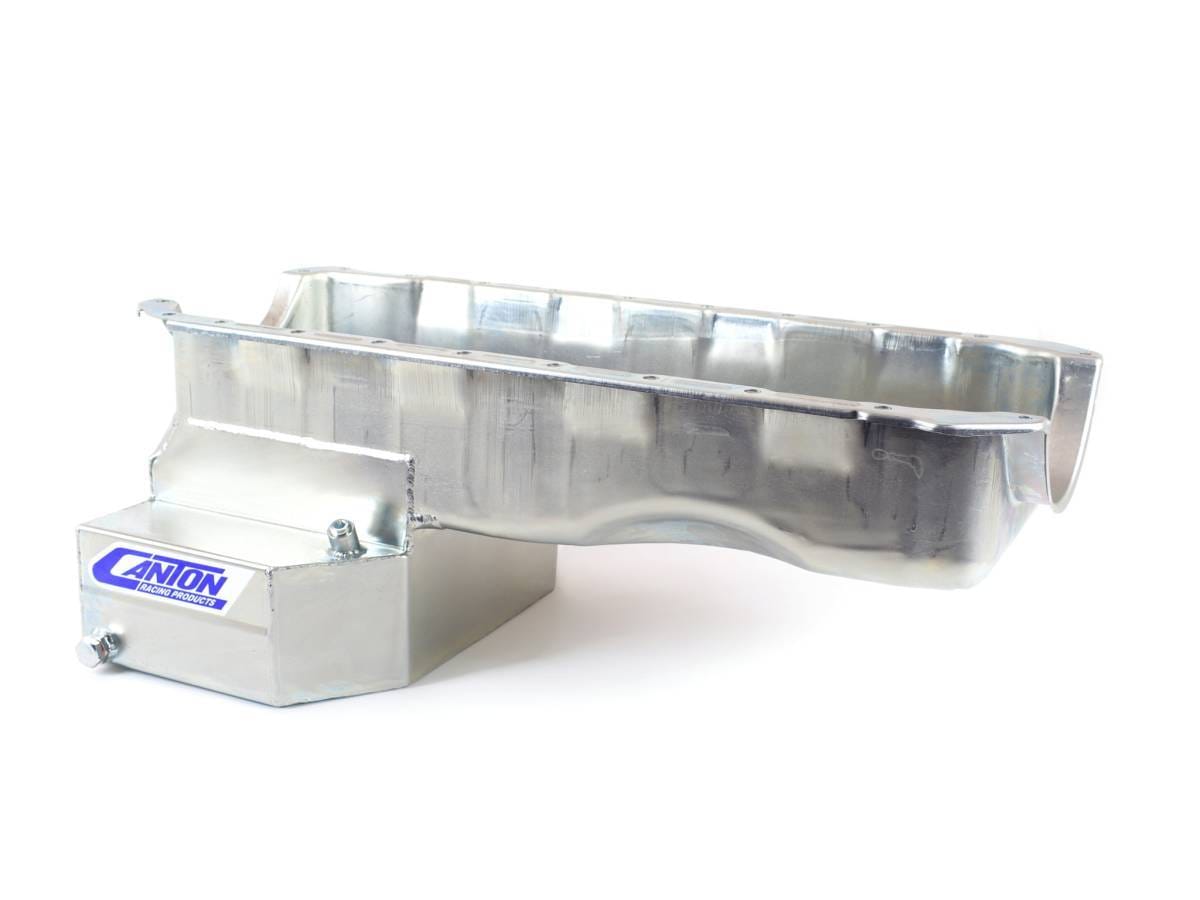 Canton Chevy 1964-1967 Chevelle BBC Mark 4 Blocks T-Sump Street Oil Pan - Black