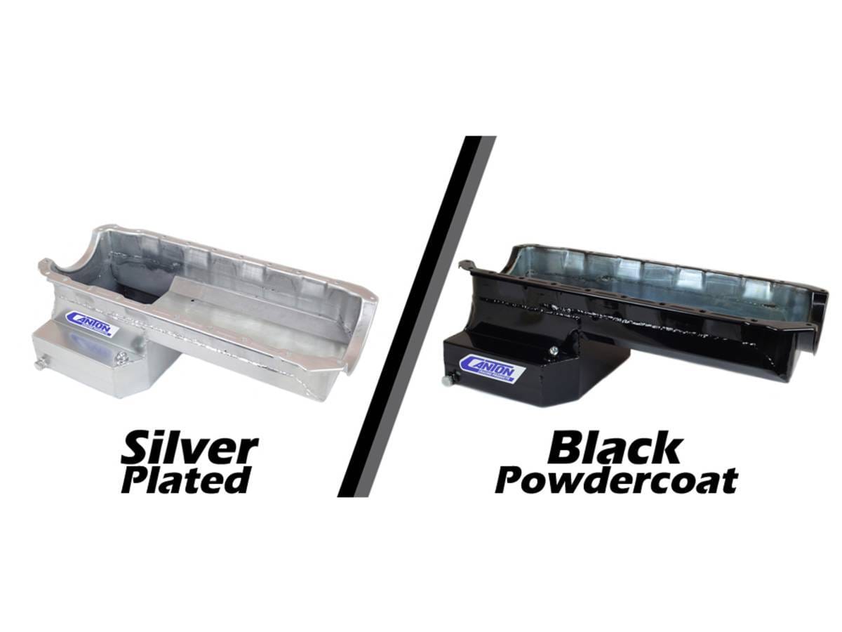 Canton Chevy BBC Mark 4 Blocks T-Sump Street Oil Pan - Silver thumbnail 6