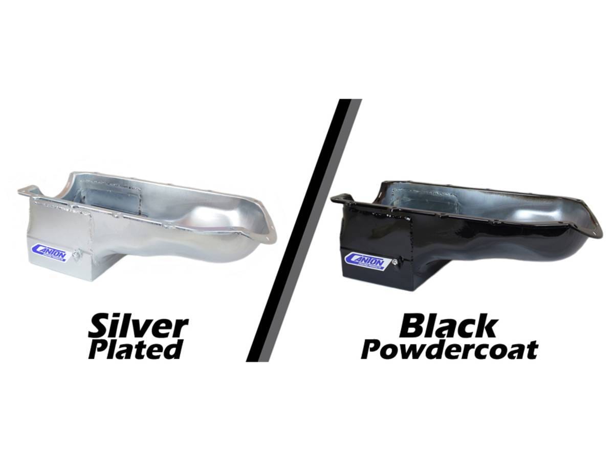 Canton 1964-1974 Pontiac GTO 301-455 Road Race Deep-Sump Oil Pan - Silver thumbnail 6