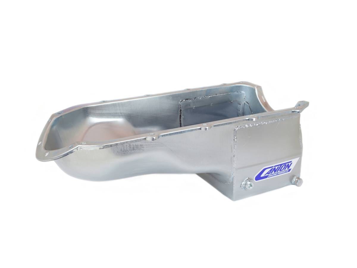 Canton 1964-1974 Pontiac GTO 301-455 Road Race Deep-Sump Oil Pan - Black thumbnail 2