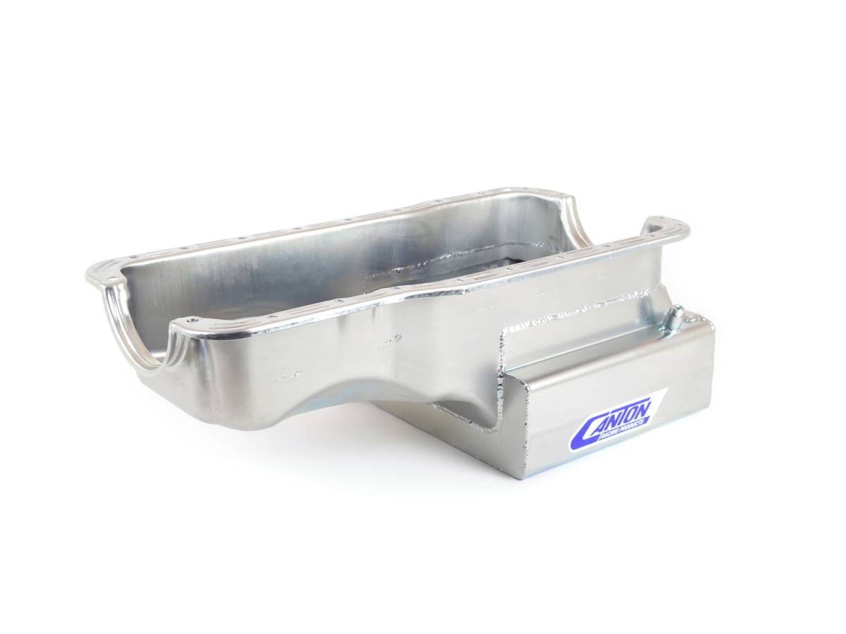 Ford Mustang Cobra 302 Canton 9 Quart Front Sump Oil Pan - Black thumbnail 2