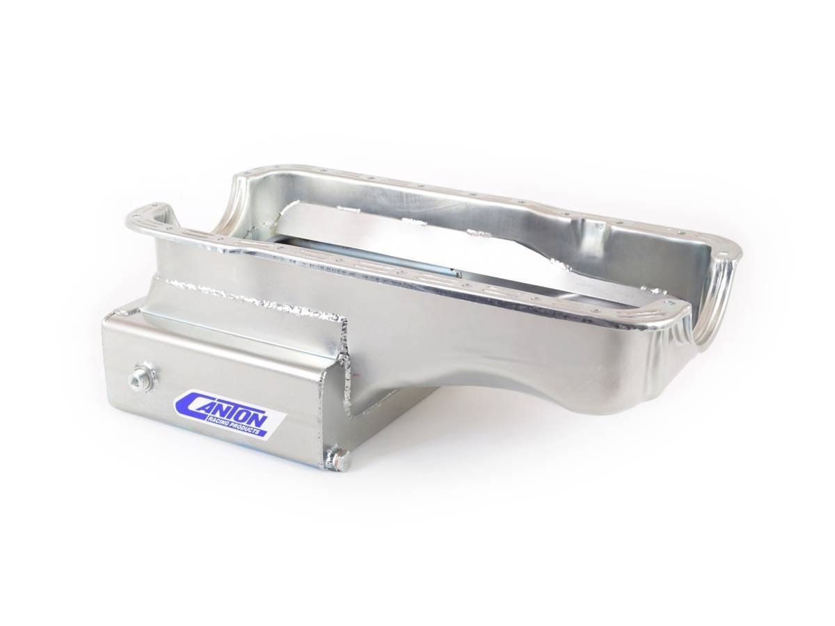 Ford Mustang Cobra 302 Canton 9 Quart Front Sump Oil Pan - Black