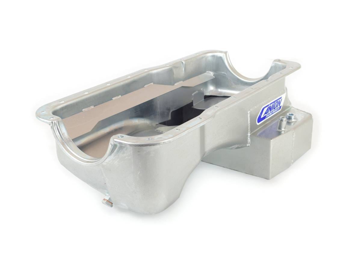 Ford Mustang 289/302 Canton 7 Quart Rear T Sump Street Oil Pan - Black thumbnail 3