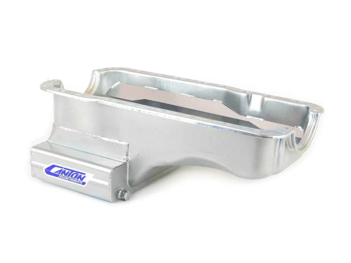 Ford Mustang 289/302 Canton 7 Quart Front Sump Street T Oil Pan - Black thumbnail 2