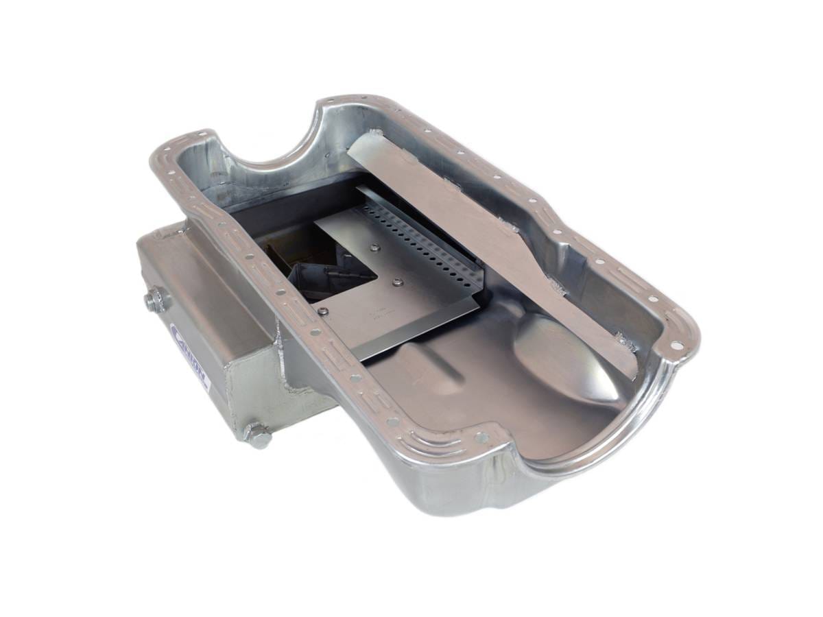 Ford 351W Road Race Front Sump Oil Pan - Canton - Silver thumbnail 3
