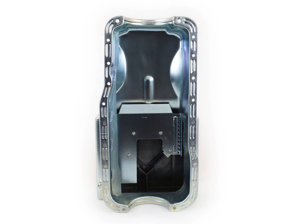 Ford 351W Road Race Front Sump Oil Pan - Canton - Black thumbnail 4