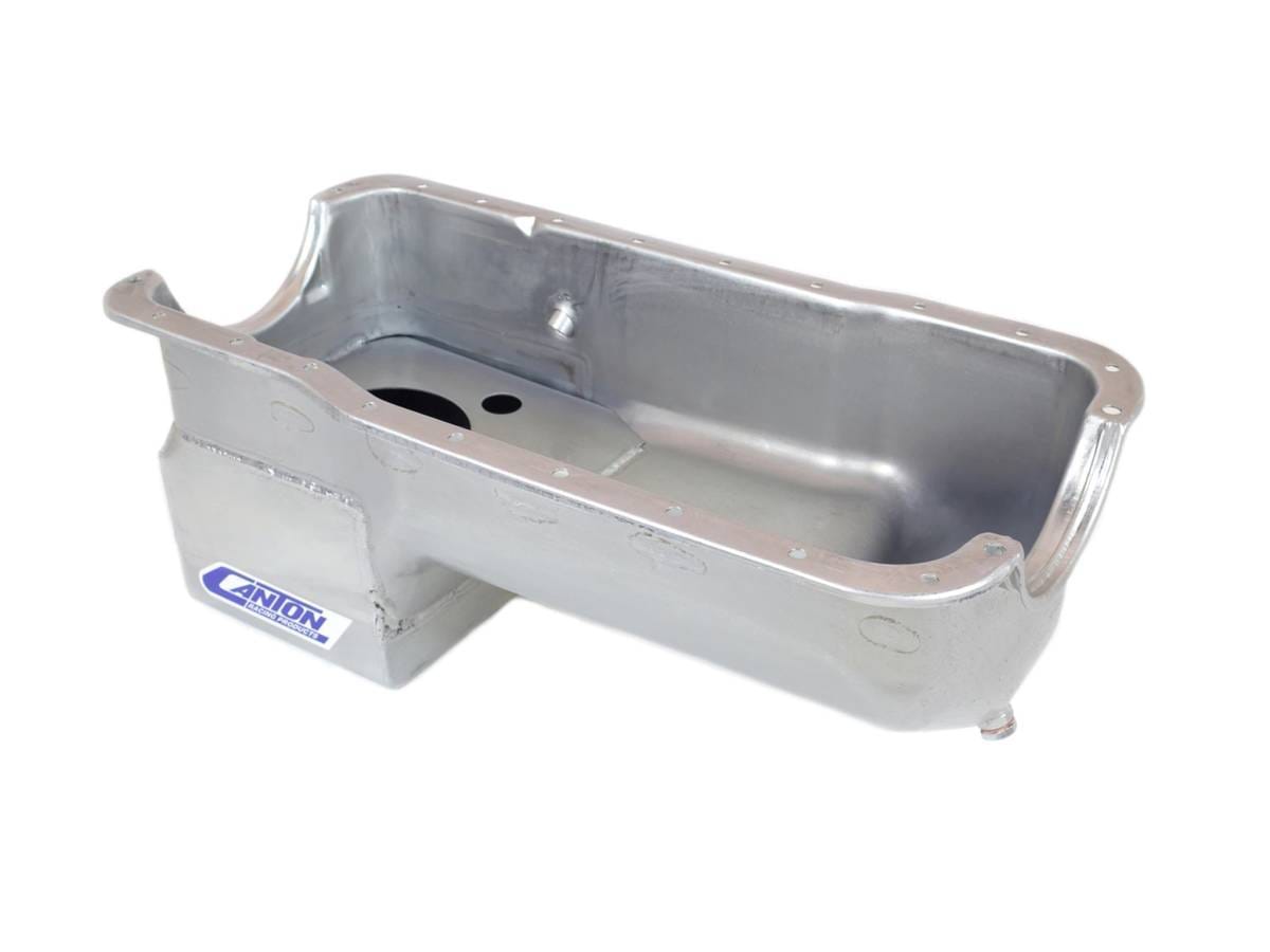 Ford Mustang 351W Canton 7 Quart Rear Sump Oil Pan - Black thumbnail 3