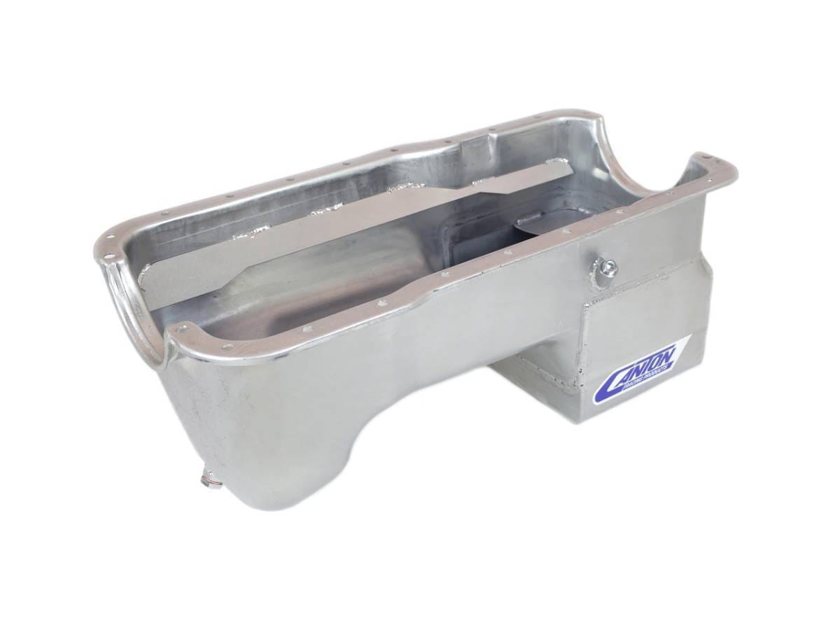 Ford Mustang 351W Canton 7 Quart Rear Sump Oil Pan - Black