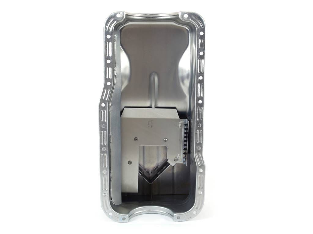 Ford Mustang Cobra 351W Canton 9 Quart Front Sump Oil Pan - Black thumbnail 3