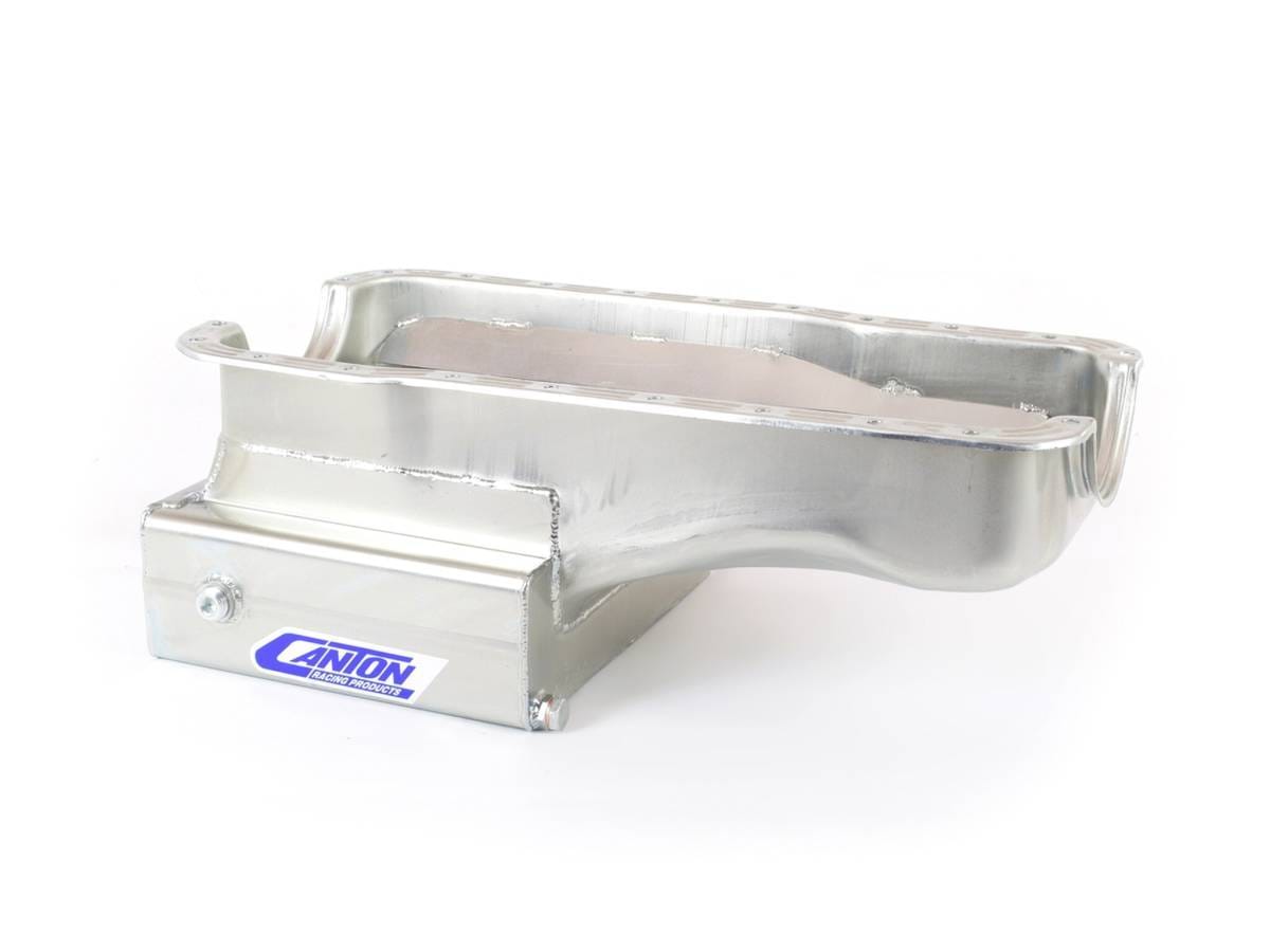 Ford Mustang Cobra 351W Canton 9 Quart Front Sump Oil Pan - Black thumbnail 2
