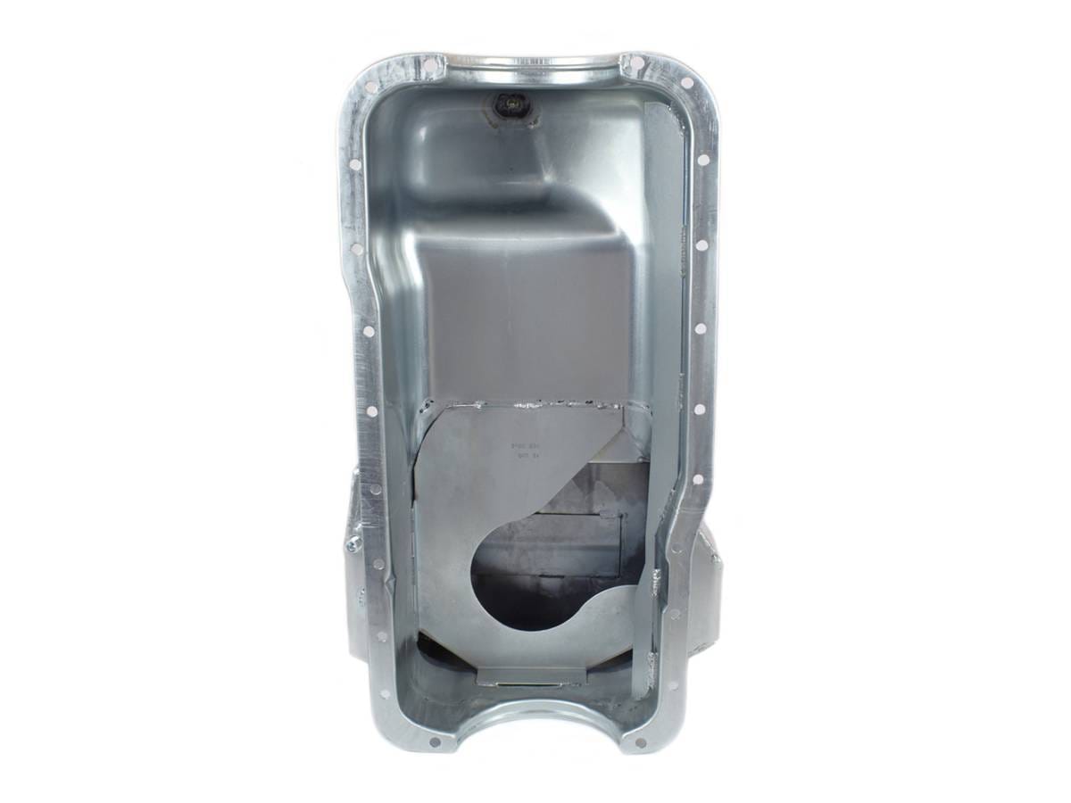 Ford Mustang Cobra 351W Canton 9 Quart Rear T Sump Oil Pan - Black thumbnail 3