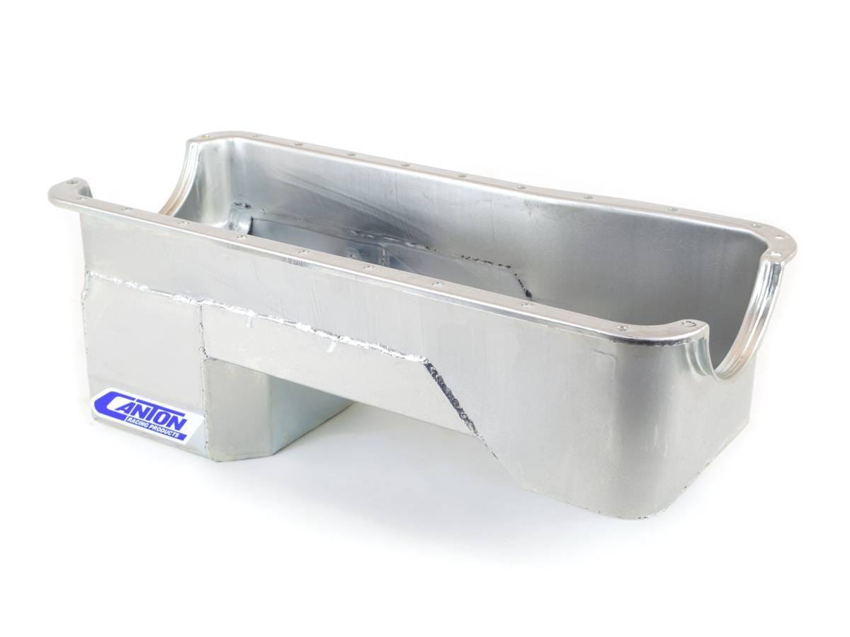 Big Block Ford 429-460 Fox Body Swap Street Rear Sump Oil Pan - Black