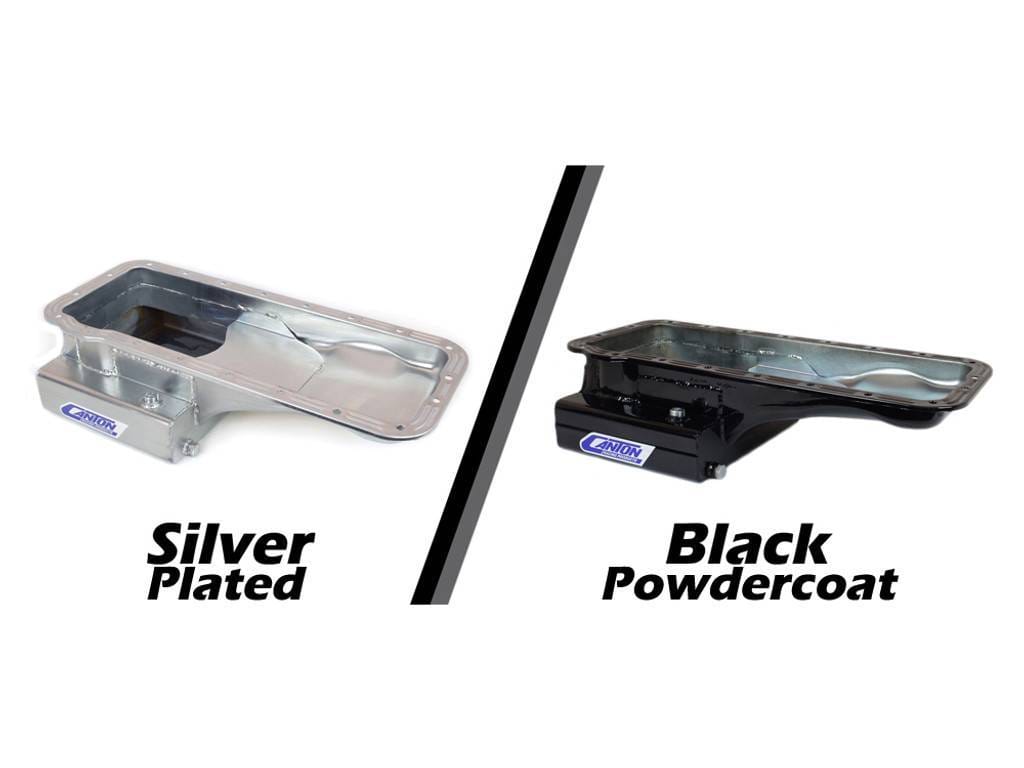 Canton Ford 332-428 FE High Capacity Front T Sump Street Oil Pan - Black thumbnail 5